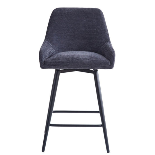 Oscar Graphite Counter Stool