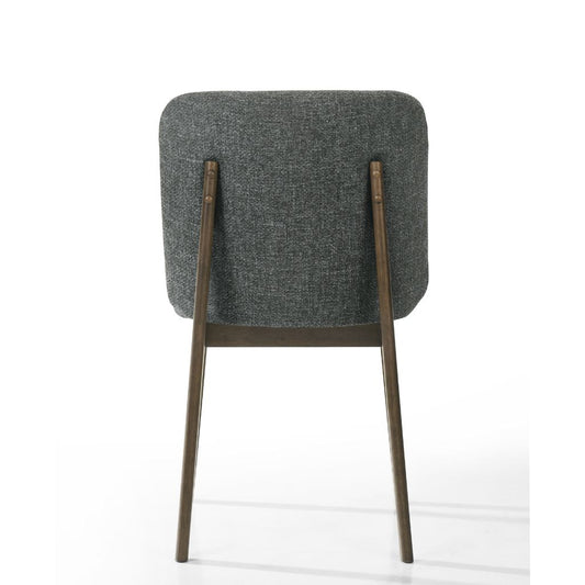 Alice grey dining chair back