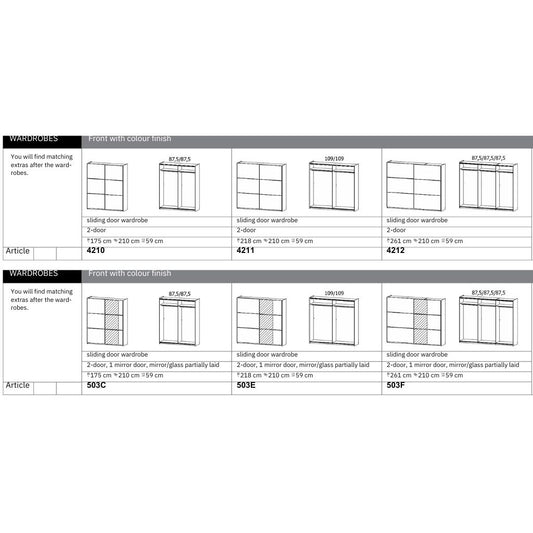 Aurelio Wardrobe Dimensions