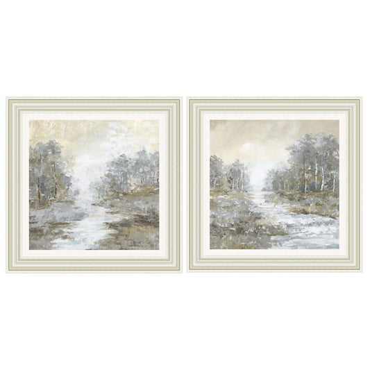 Babbling Brook Set of 2 Framed Pictures