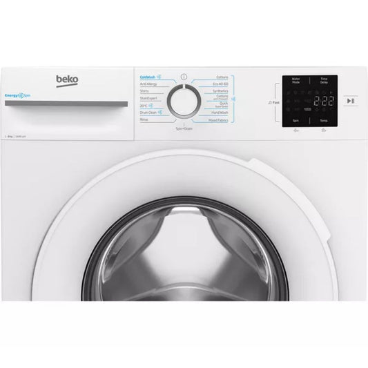 Beko White BM3WT3841W 8kg Washing Machine Options