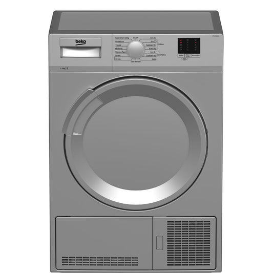 Beko Silver DTLCE70051S 7kg Condenser Tumble Dryer