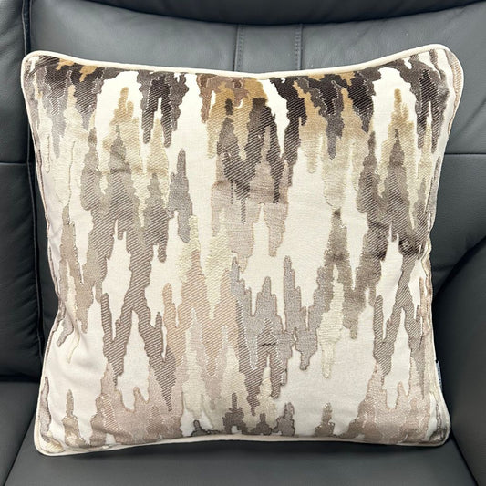 Brown Abstract Cushion