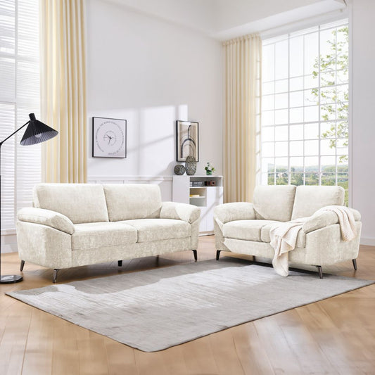 Camden Cream 3+2 Sofa Set