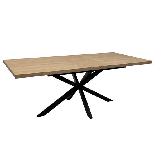 Delta 1.6m Extending Oak Dining Table