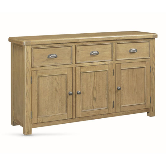 Dorchester Oak 3 Door Sideboard