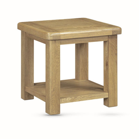 Dorchester Oak Lamp Table