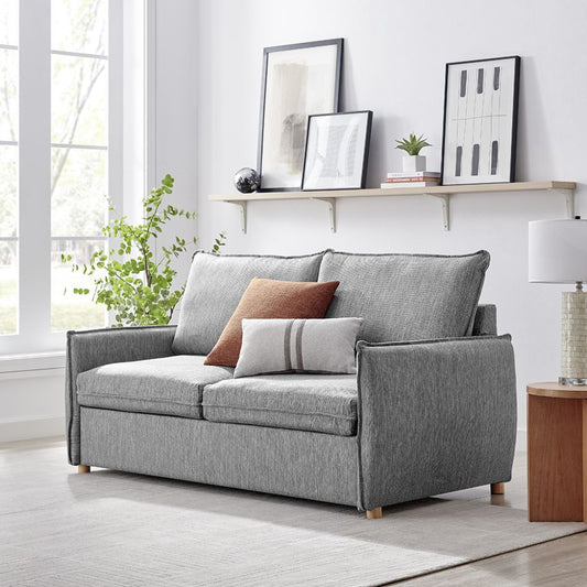 Eccles Grey Sofa Bed by Derrys