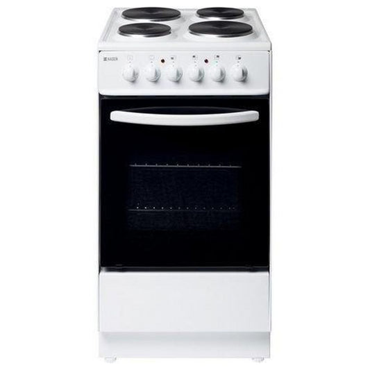 Haden White 50cm Electric Single Cavity Cooker HES50W