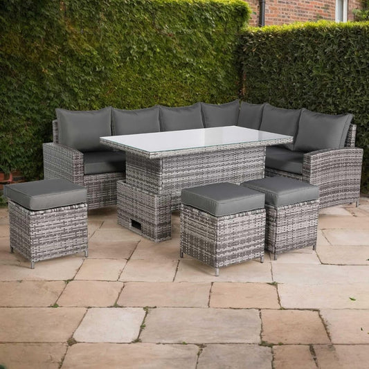 Henley Corner Garden Dining Set