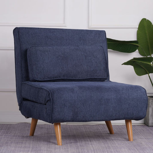 Kendal Denim Blue Single Sofa Bed