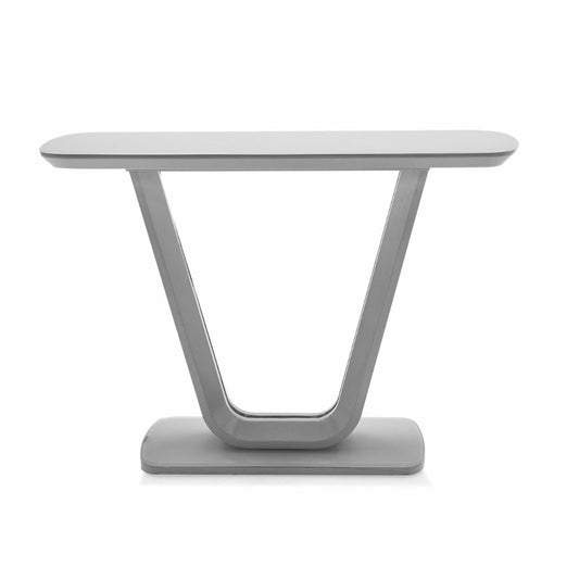 Lazzaro Light Grey Console Table