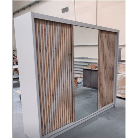 London 2.5m Cashmere Sliding Wardrobe