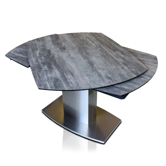 Magnum Grey 1.2m Extending Dining Table Extending