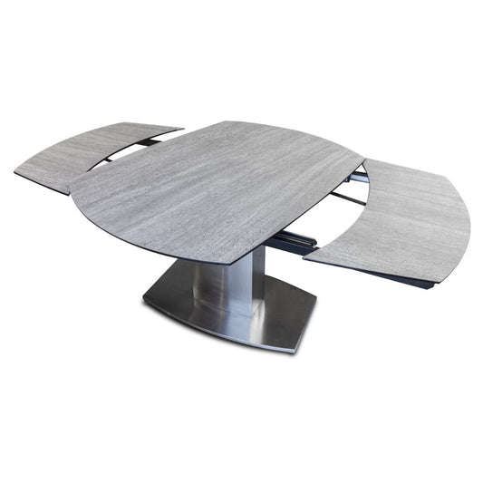 Magnum Smoke 1.2m Extending Dining Table Opening