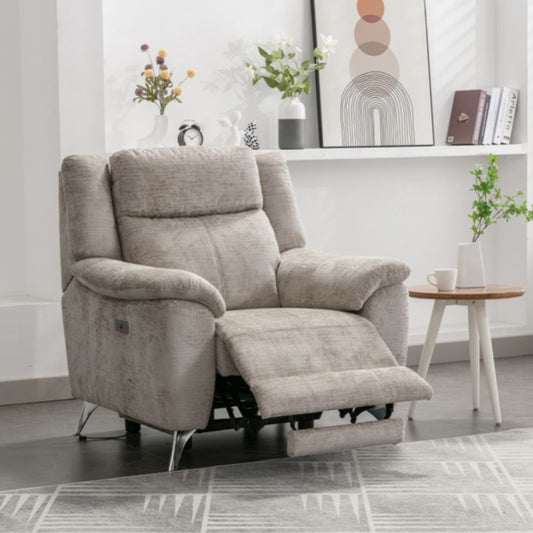 Monroe Fossil Electric Reclining 1 Seater Sofa
