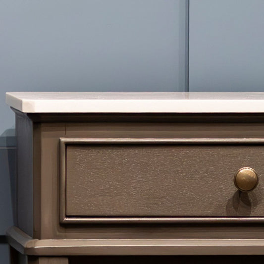 Monroe Russell 1 Drawer Accent Table Front