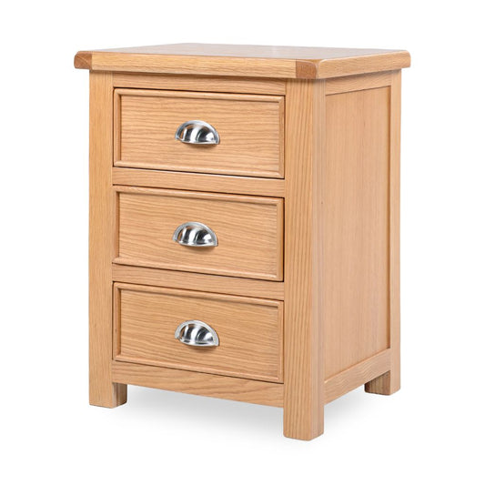 Newbury Light Oak Bedside