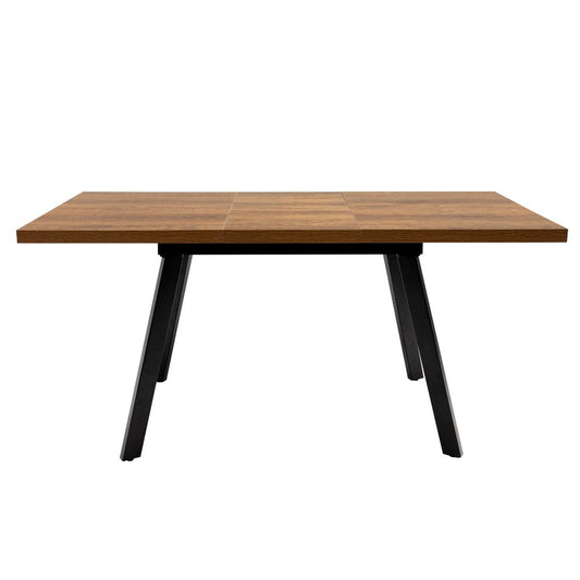 Panni 1.2m Dark Oak Extending Dining Table Front