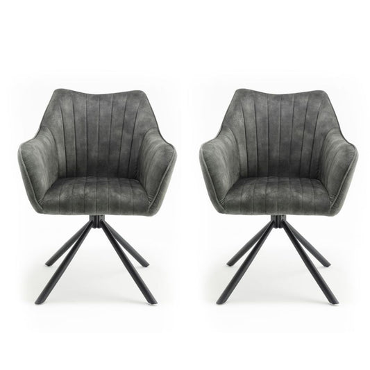 Pair of Elmer Green Dining Chairs by Balmoral