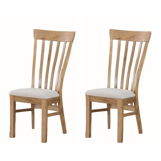 Pair of Kilmore Oak Dining Chairs