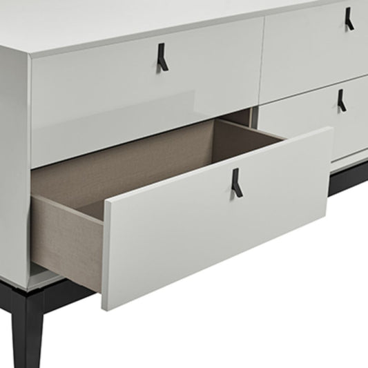Pasadena Cool Grey 4 Drawer Chest Drawer