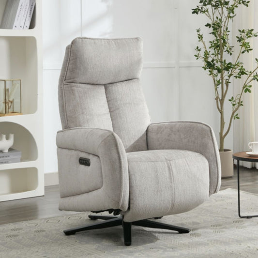 Prestige Rabbit Electric Reclining Swivel Chair Tilted