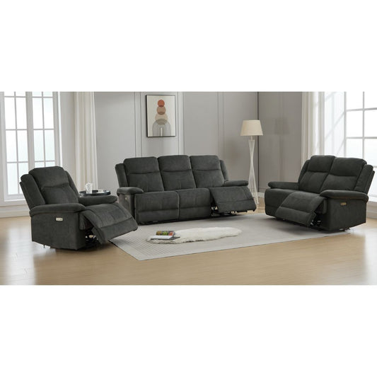 Rockport Thunder Electric Reclining 3+2+1 Sofa