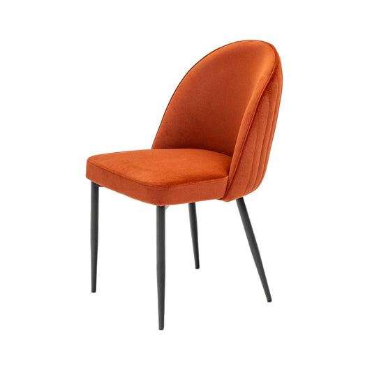 The bold rust colour will add a gorgeous pop in any dining space.