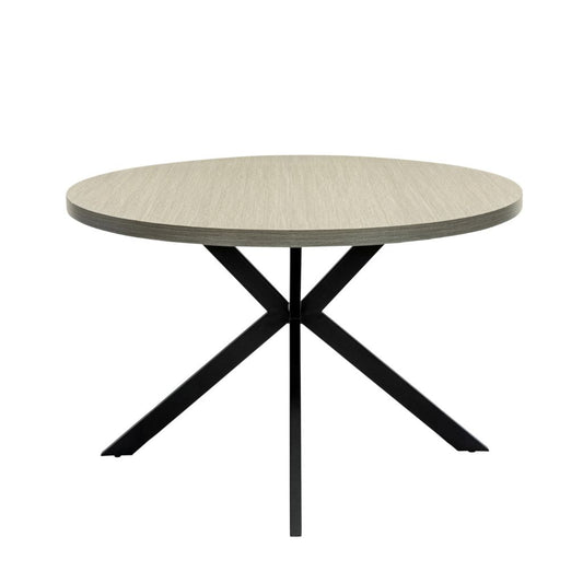 Ruvo 1.2m Round Light Grey Dining Table