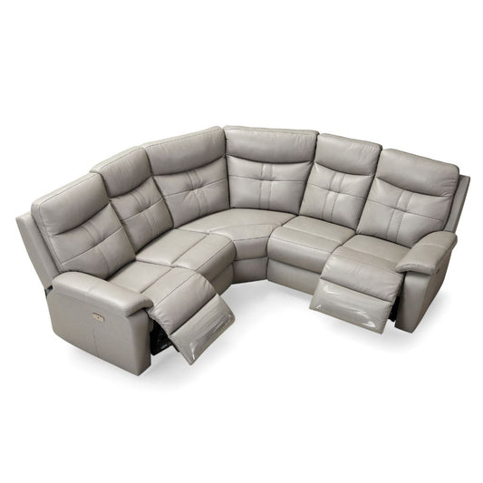 Solero Grey Electric Reclining 2-Corner-2