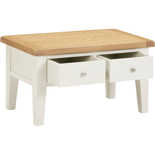 Windsor Ivory 2 Drawer Coffee Table Drawer