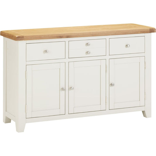 Windsor Ivory 3 Door 3 Drawer Sideboard
