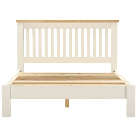 Windsor Ivory 4ft 6in Low End Bedframe Front