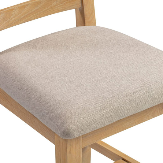 Windsor Natural Oak Cross Back Dining Chair Seat