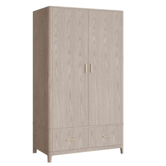 Zahra Cream 2 Door Wardrobe