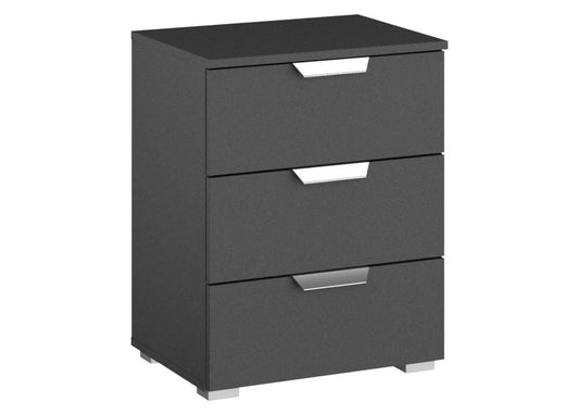 Aditio Metallic Grey Bedroom Furniture Range by Rauch