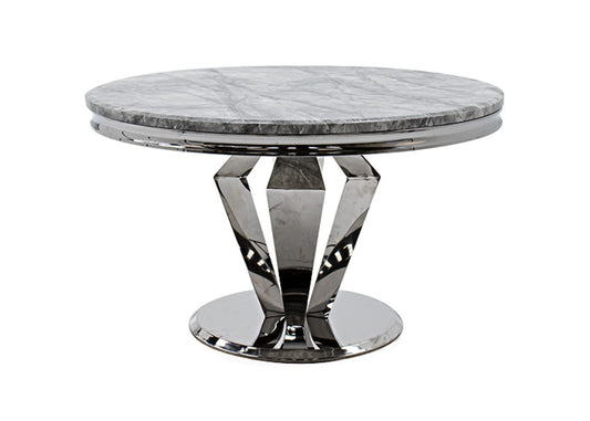 Arturo 1.3m Round Dining Table by Vida Living