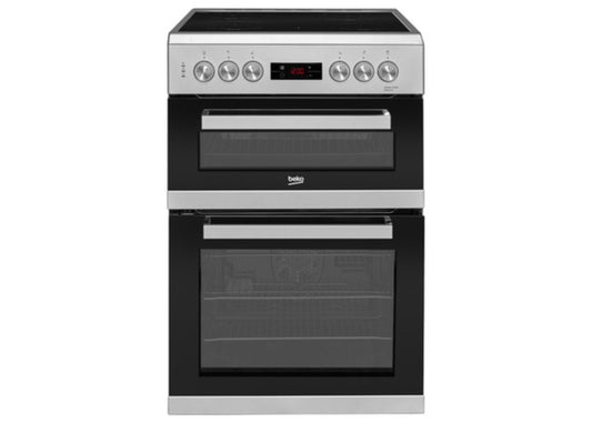 Beko KDC653S Freestanding Double Oven Electric Cooker