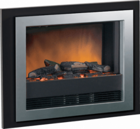 Wall Mounted Dimplex Electric Fire With Remote Control Bizet Wall
