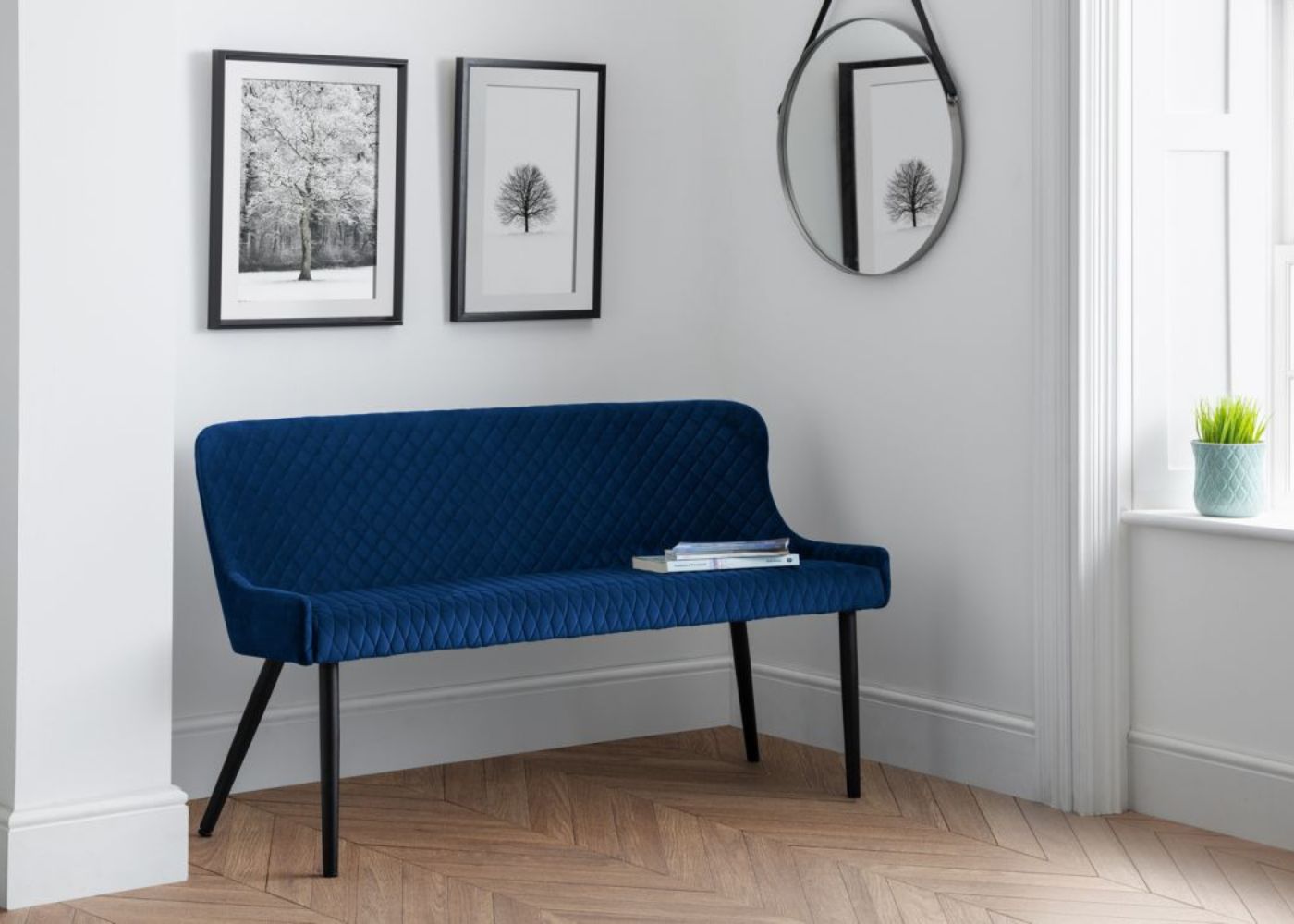 Luxe High Back Bench Range by Julian Bowen - Main Image