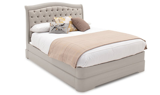 Mabel 6ft Bed with Upholstered Headboard by Vida Living