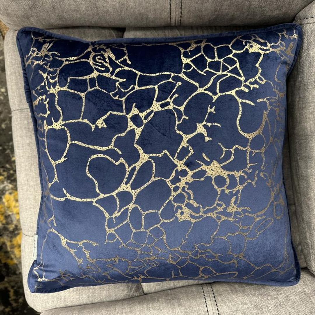 Navy and Gold Cushion1