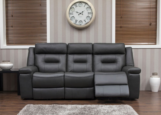 Osbourne Full Leather Sofa Range by SofaHouse