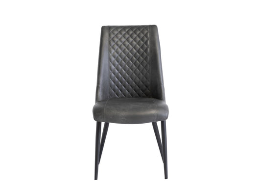 Ashgrove Furnishings  Adrano Grey PU Dining Chair from Adrano Collection