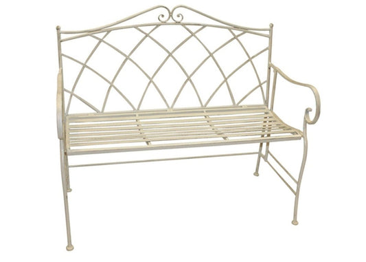 Pagoda Kew Ivory Bench by Stax