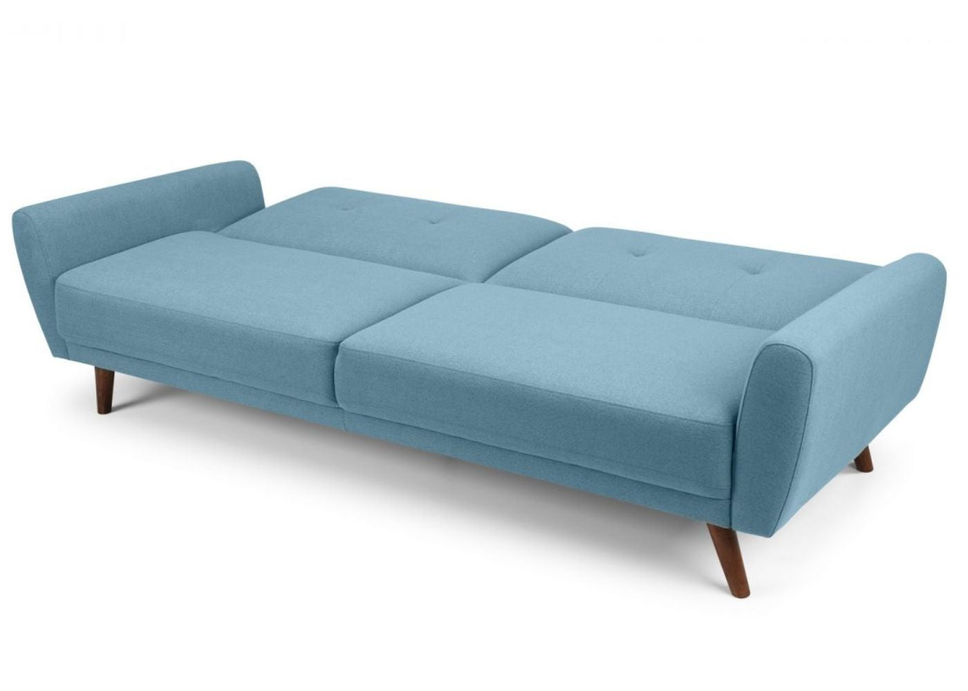 Monza Blue Sofabed by Julian Bowen Open