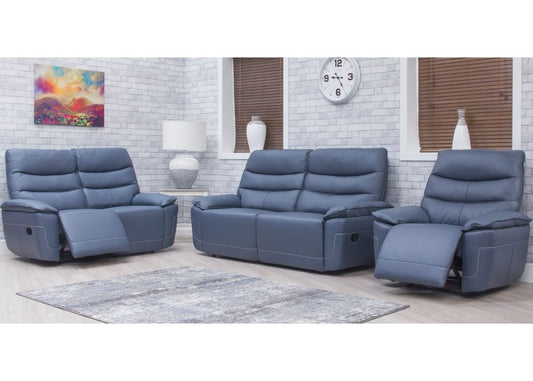 Cadiz Full Leather Sofa Range