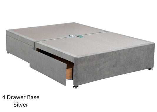 Evolve 4-Drawer Divan Base Range by Sweet Dreams