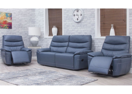 Cadiz Full Leather Sofa Range